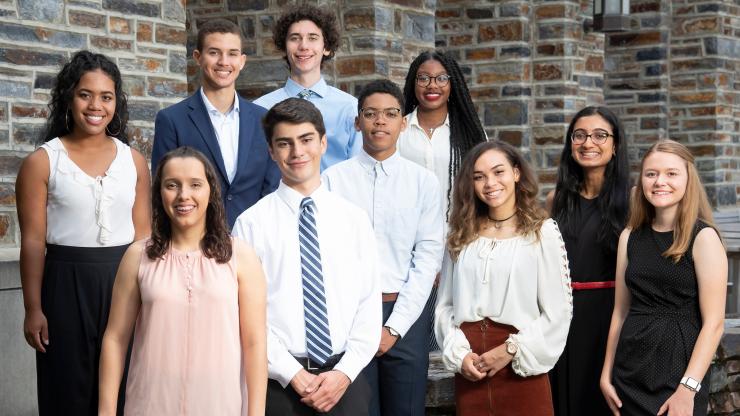 Class of 2023 A. James Clark Scholars Arrive at Duke