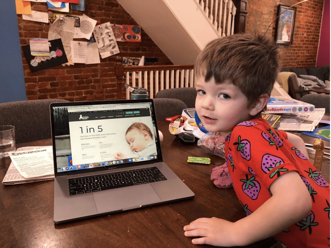 My Life in DC’s Coronavirus Era: Greater DC Diaper Bank Founder Has Empty Warehouse Shelves for the First Time in Years