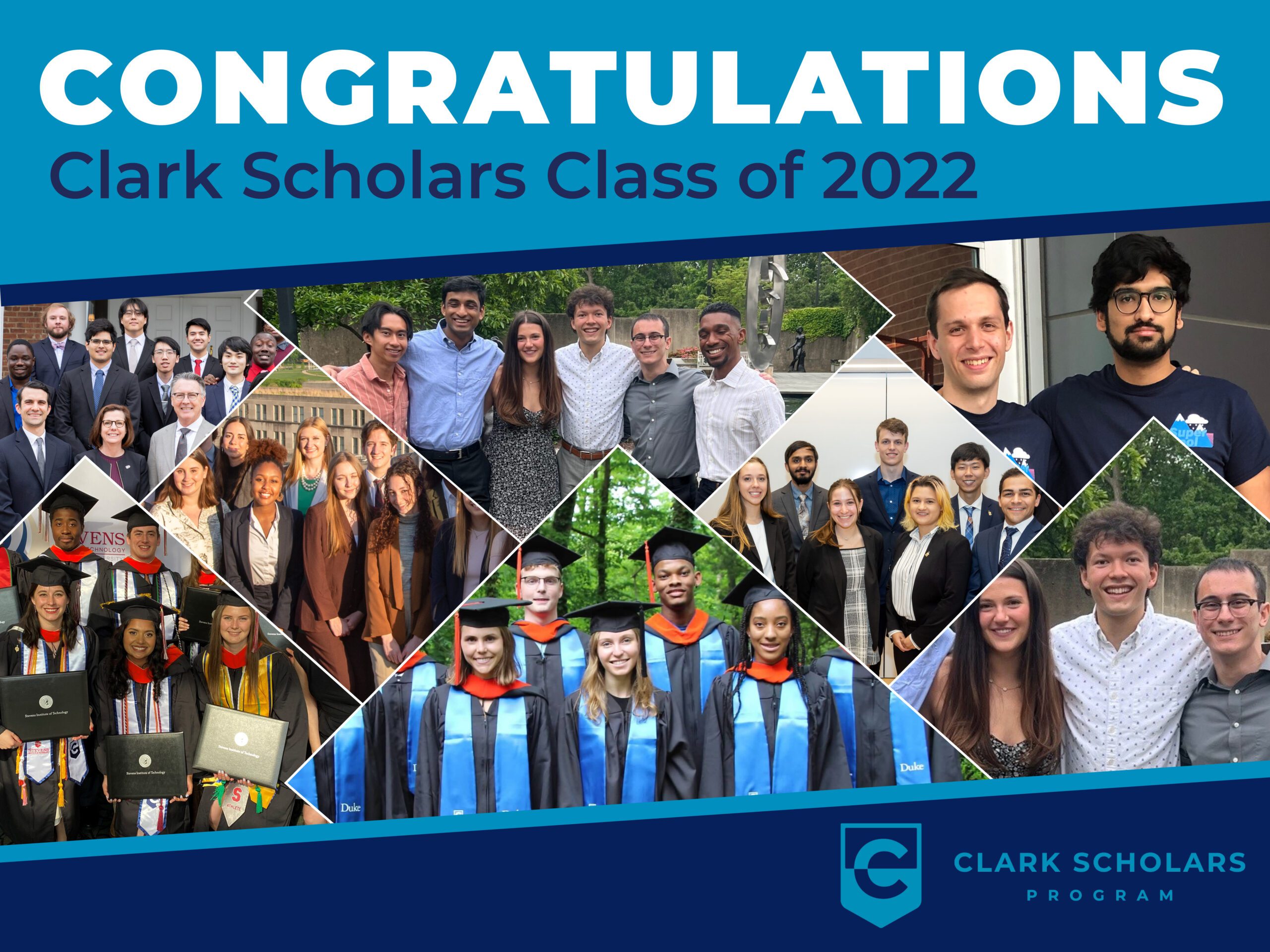 Clark Foundation Celebrates Next Generation of Innovators; Class of 2022 Graduating Clark Scholars