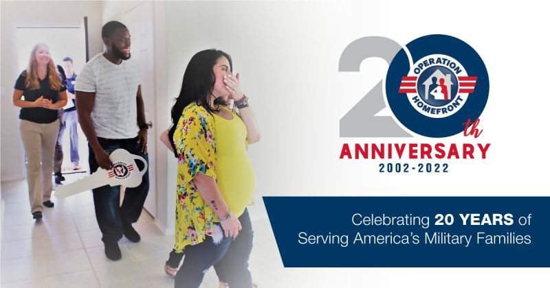 Operation Homefront is marking 20 years of impactful service on behalf of America’s military families.