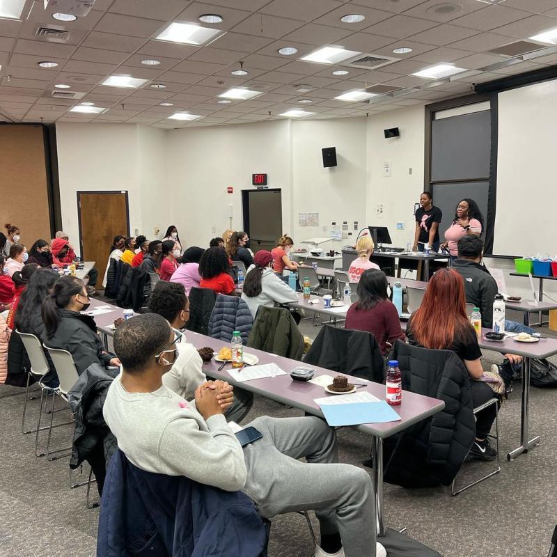 54 Maryland Promise Scholarship Program scholars teamed up for a day of service.