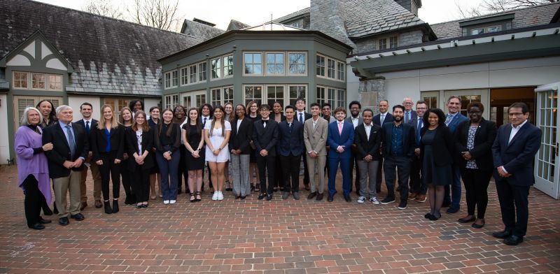 Clark Foundation team members traveled to State College to meet the first two cohorts of #ClarkScholars at Penn State University.