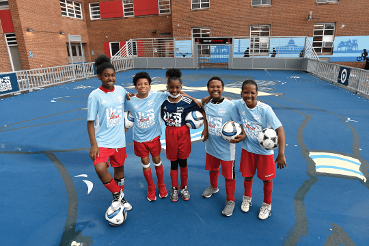 Ten New Mini-Pitches Honoring Black Players for Change and Black Women’s Player Collective to be Created by End of 2023