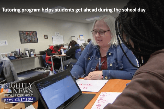 More than 215 students at R.B. Stall High School in South Carolina are taking part in a tutoring program called Saga Education